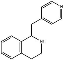 1-(4-PYRIDYLMETHYL)-1,2,3,4-TETRAHYDROISOQUINOLINE 结构式