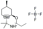 (4AS,7R,8AR)-2-ETHYL-4A,5,7,8,8A-PENTAHYDRO-4,4,7-TRIMETHYL-4H-[1,3]-BENZOXAZINIUM TETRAFLUOROBORATE 结构式