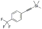 (4-(TRIFLUOROMETHYL)PHENYL)(TRIMETHYLSILYL)ACETYLENE 结构式