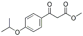 3-(4-ISOPROPOXY-PHENYL)-3-OXO-PROPIONIC ACID METHYL ESTER 结构式