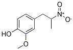 1-(4-HYDROXY-3-METHOXYPHENYL)-2-NITROPROPANE 结构式