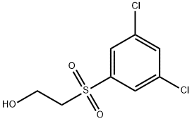 2-((3,5-二氯苯基)磺酰基)乙-1-醇 结构式