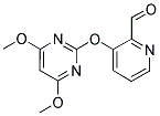 3-[(4,6-DIMETHOXYPYRIMIDIN-2-YL)OXY]PYRIDINE-2-CARBOXALDEHYDE 结构式