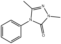 2,5-DIMETHYL-4-PHENYL-2,4-DIHYDRO-3H-1,2,4-TRIAZOL-3-ONE 结构式