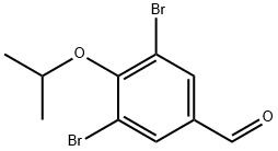 3,5-双溴-4-异丙氧基苯甲醛 结构式