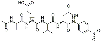 AC-ALA-GLU-VAL-ASP-PNA 结构式