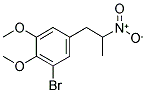 1-(3-BROMO-4,5-DIMETHOXYPHENYL)-2-NITROPROPANE 结构式