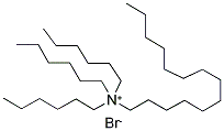 TRIHEXYLTETRADECYLAMMONIUM BROMIDE 结构式