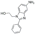 2-(5-AMINO-2-PHENYL-BENZOIMIDAZOL-1-YL)-ETHANOL 结构式