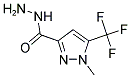 1-METHYL-5-TRIFLUOROMETHYL-1 H-PYRAZOLE-3-CARBOXYLIC ACID HYDRAZIDE 结构式