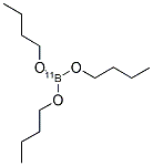 TRIBUTYL BORATE B-11 ENRICHED 结构式