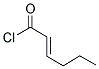 (E)-HEX-2-ENOYL CHLORIDE 结构式