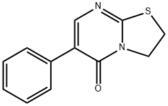 6-PHENYL-2,3-DIHYDRO-5H-[1,3]THIAZOLO[3,2-A]PYRIMIDIN-5-ONE 结构式