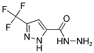 5-TRIFLUOROMETHYL-2H-PYRAZOLE-3-CARBOXYLIC ACID HYDRAZIDE 结构式