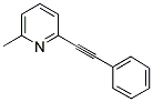 2-METHYL-6-(PHENYLETHYNYL) PYRIDINE 结构式