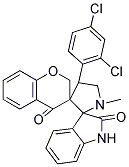 CHROMAN-4'-ONE-3'-SPIRO-3-N-METHYL-4-(2,4-DICHLOROPHENYL)-PYRROLIDINE-2-SPIRO-3''-OXINDOLE 结构式