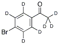 4'-BROMOACETOPHENONE-D7 结构式