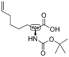 (2S)-Boc-2-amino-7-octenoic acid 结构式
