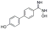 N,4'-dihydroxy-biphenyl-4-carboximidamide 结构式
