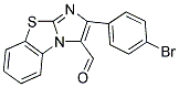 2-(4-BROMO-PHENYL)-BENZO[D]IMIDAZO[2,1-B]THIAZOLE-3-CARBALDEHYDE 结构式