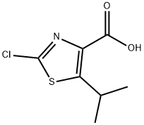 2-Chloro-5-isopropylthiazole-4-carboxylicacid