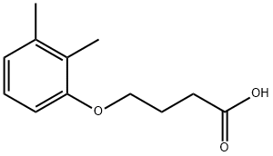 4-(2,3-DIMETHYL-PHENOXY)-BUTYRIC ACID 结构式