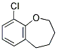 9-CHLORO-2,3,4,5-TETRAHYDRO-1-BENZOXEPINE 结构式