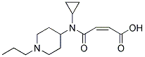 4-(CYCLOPROPYL(1-PROPYLPIPERIDIN-4-YL)AMINO)-4-OXO-(2Z)-BUTENOIC ACID 结构式