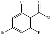 2,4-DIBROMO-6-FLUOROBENZOYL CHLORIDE