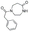 1-(PHENYLACETYL)-1,4-DIAZEPAN-5-ONE 结构式