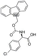 FMOC-D-PHG(4-CL)-OH 结构式