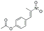 1-(4-ACETOXYPHENYL)-2-NITROPROPENE 结构式