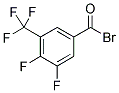 3,4-DIFLUORO-5-(TRIFLUOROMETHYL)PHENACYL BROMIDE 结构式