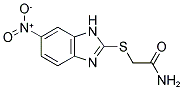 2-[(6-NITRO-1H-BENZIMIDAZOL-2-YL)THIO]ACETAMIDE 结构式