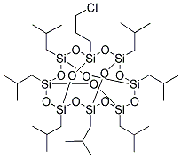 CHLOROPROPYL ISOBUTYL POSS 结构式