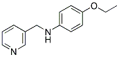 4-ETHOXY-N-(PYRIDIN-3-YLMETHYL)ANILINE 结构式