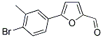 5-(4-BROMO-3-METHYLPHENYL)-2-FURALDEHYDE 结构式