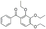 2,3,4-TRIETHOXYBENZOPHENONE 结构式