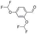 2,4-BIS-DIFLUOROMETHOXY-BENZALDEHYDE 结构式