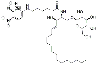 C6NBD-神经鞘氨醇 结构式