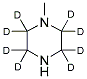 N-METHYLPIPERAZINE-2,2,3,3,5,5,6,6-D8 结构式