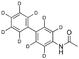 4-ACETAMIDODIPHENYL-D9 (RINGS-D9) 结构式