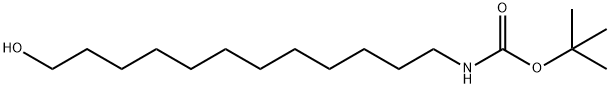 12-(T-BOC-AMINO)-1-DODECANOL 结构式