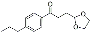 3-(1,3-DIOXOLAN-2-YL)-4'-N-PROPYLPROPIOPHENONE 结构式