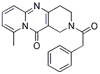 9-METHYL-2-(PHENYLACETYL)-1,2,3,4-TETRAHYDRO-11H-DIPYRIDO[1,2-A:4',3'-D]PYRIMIDIN-11-ONE 结构式