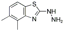 2-HYDRAZINO-4,5-DIMETHYL-1,3-BENZOTHIAZOLE 结构式