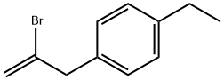 2-BROMO-3-(4-ETHYLPHENYL)-1-PROPENE 结构式