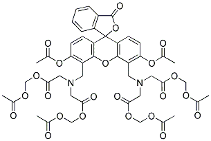 CELLTRACE(TM) CALCEIN GREEN, AM 结构式