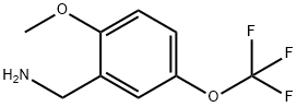 (2-Methoxy-5-(trifluoromethoxy)phenyl)methanamine