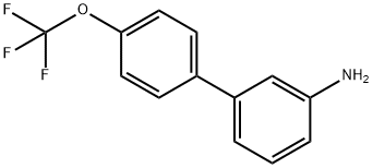 4'-TRIFLUOROMETHOXY-BIPHENYL-3-YLAMINE 结构式